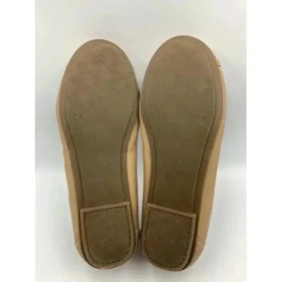 Vionic Caroll Womens 6 Ballet Flats Tan Leather Slip On Comfort Shoes - Picture 7 of 8